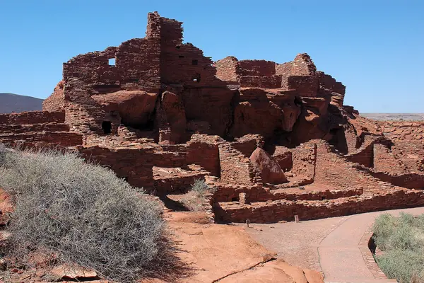 Wupatki Pueblo, the largest in the monument